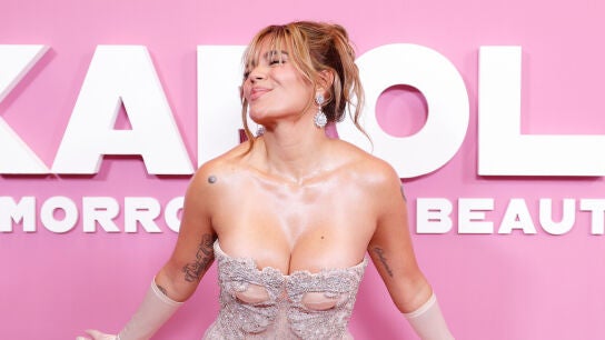 Karol G en la presentaci&oacute;n de su documental