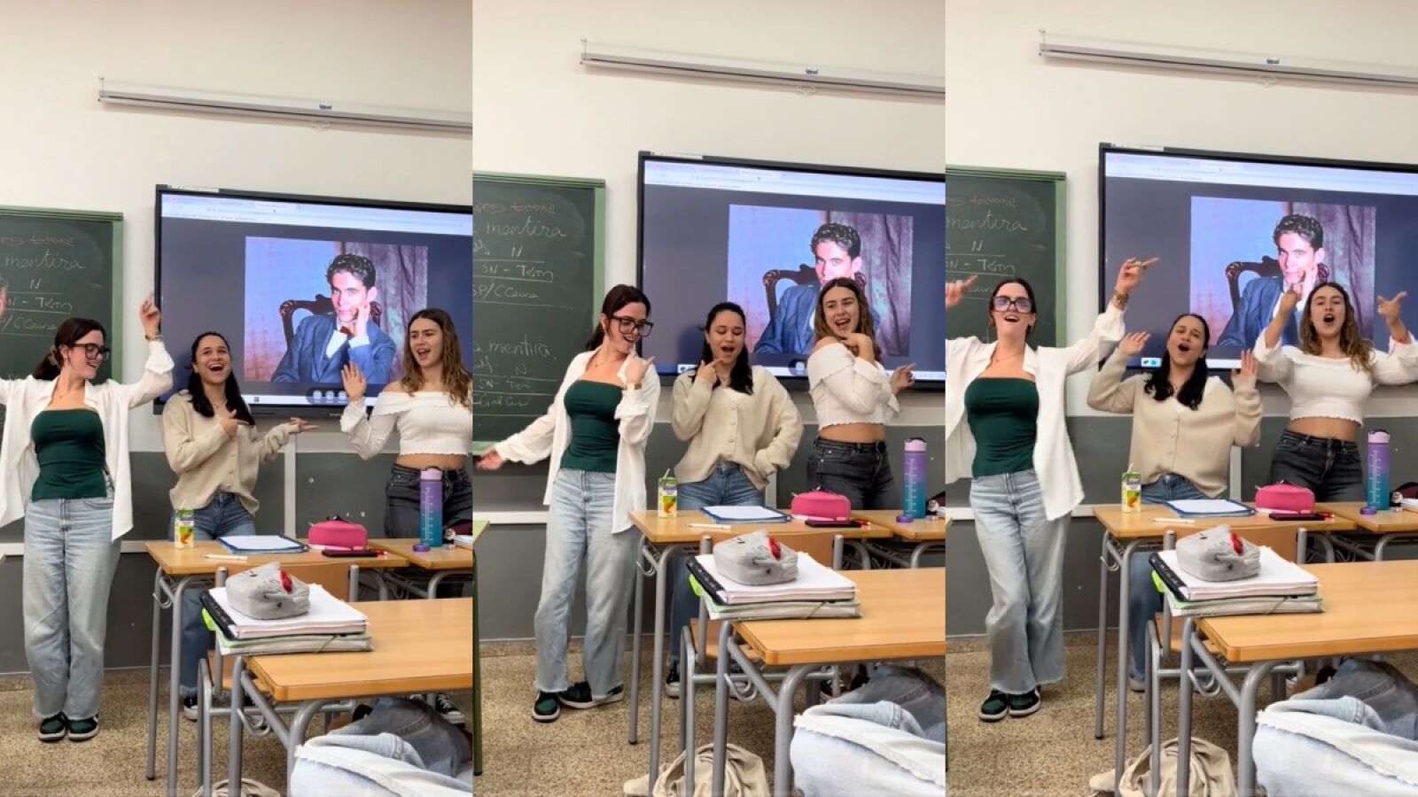 Tres alumnas versionan a Becky G para un trabajo sobre Lorca: 