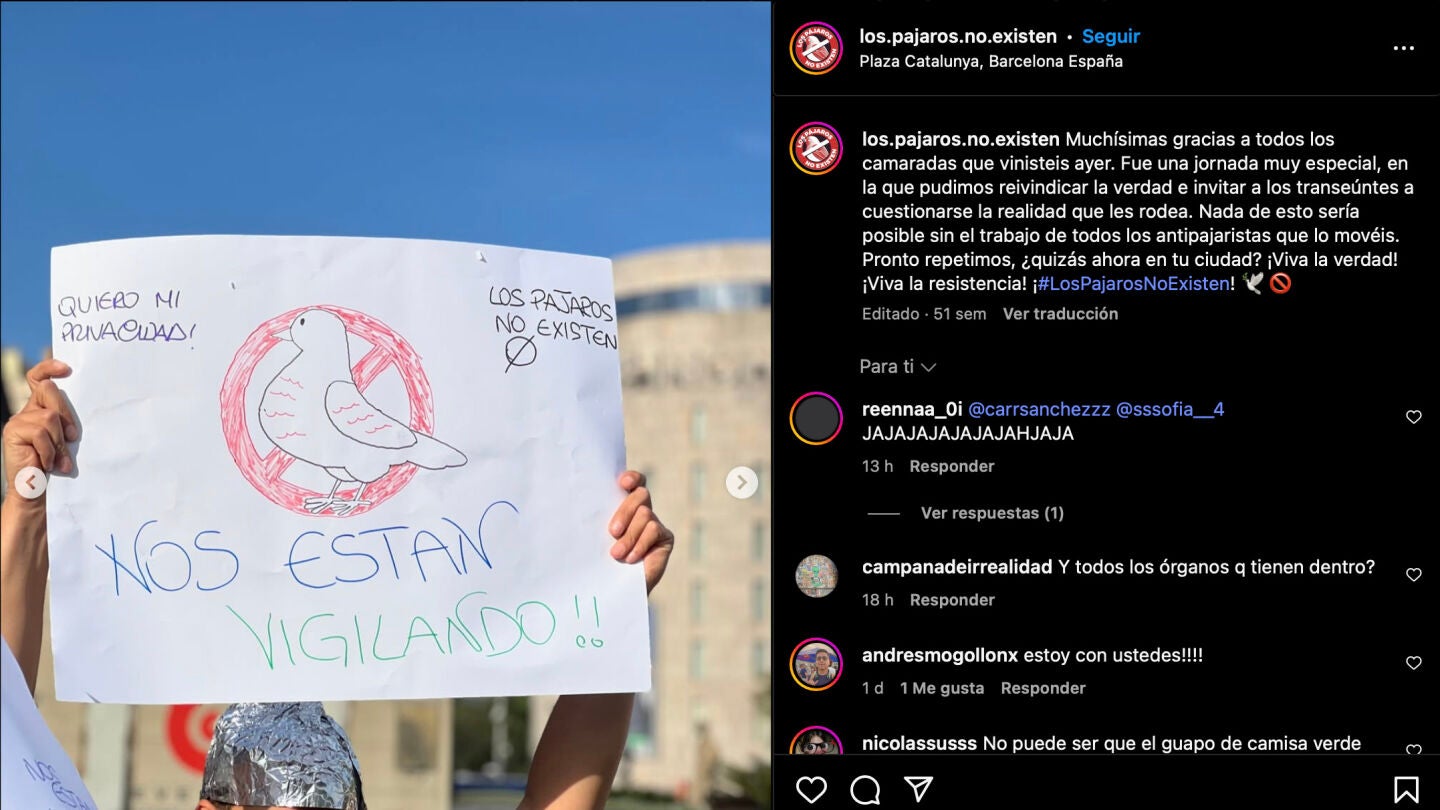 Imagen de manifestaci&oacute;n antipajarista de 2024