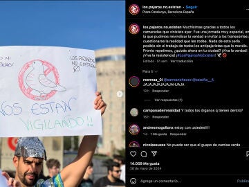 Imagen de manifestaci&oacute;n antipajarista de 2024