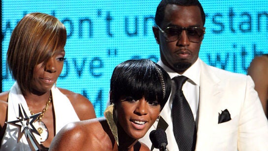 Dawn Richard junto a Diddy en 2011