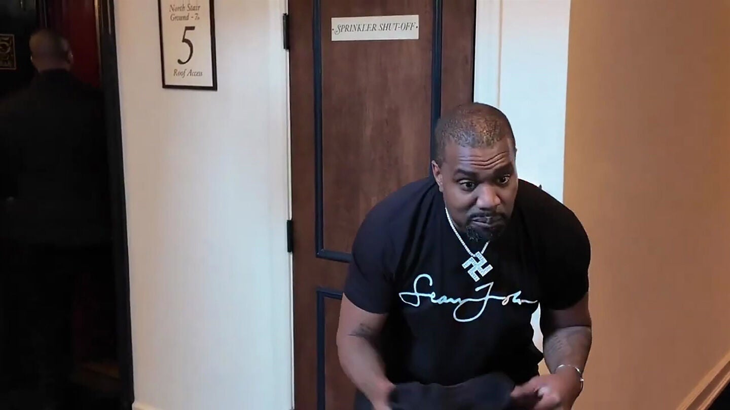 Kanye West durante una entrevista reciente