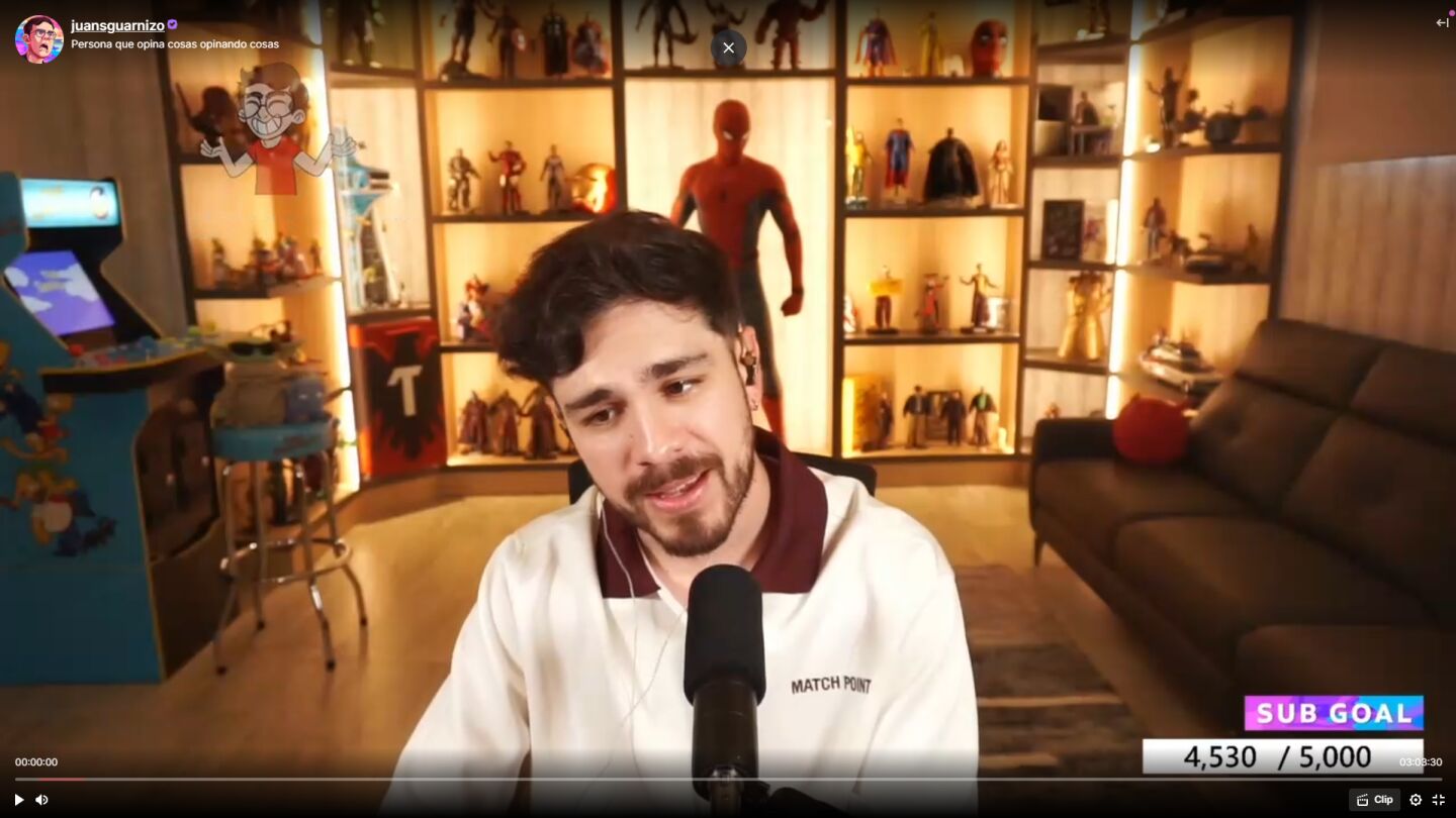 Twitch de Juan Guarnizo