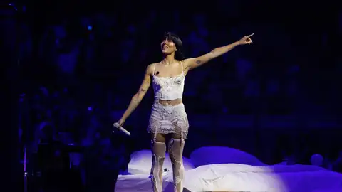 Aitana durante el listening party de Cuarto Azul Aitana durante el listening party de Cuarto Azul