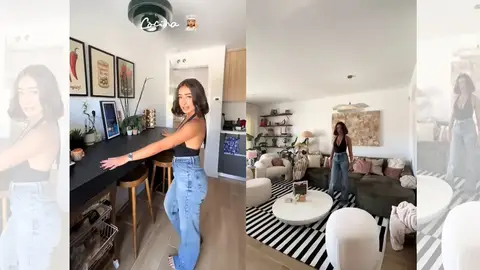 El house tour de Marina Rivers. El house tour de Marina Rivers.