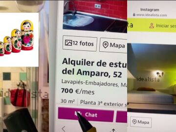 El "piso matrioshka" de 700&euro; que se ha vuelto viral en redes