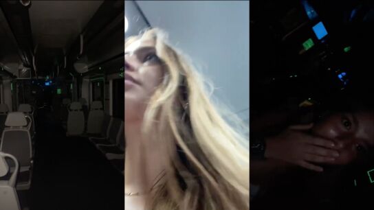 Se sube a un tren camino a la PAU y se lleva el susto de su vida