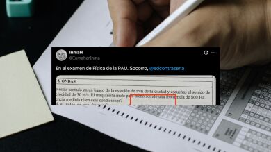 Indignación en el examen de física de la PAU de Extremadura por una falta grave de ortografía en un enunciado 