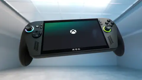 Imagen promocional de la ROG Xbox Ally Imagen promocional de la ROG Xbox Ally