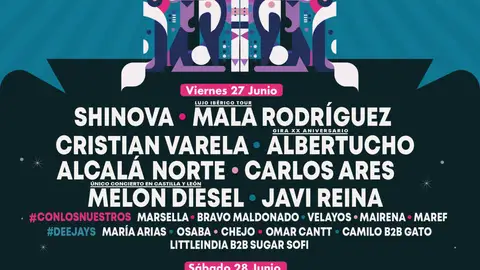 Cartel del Conexión Valladolid 2025 Cartel del Conexión Valladolid 2025