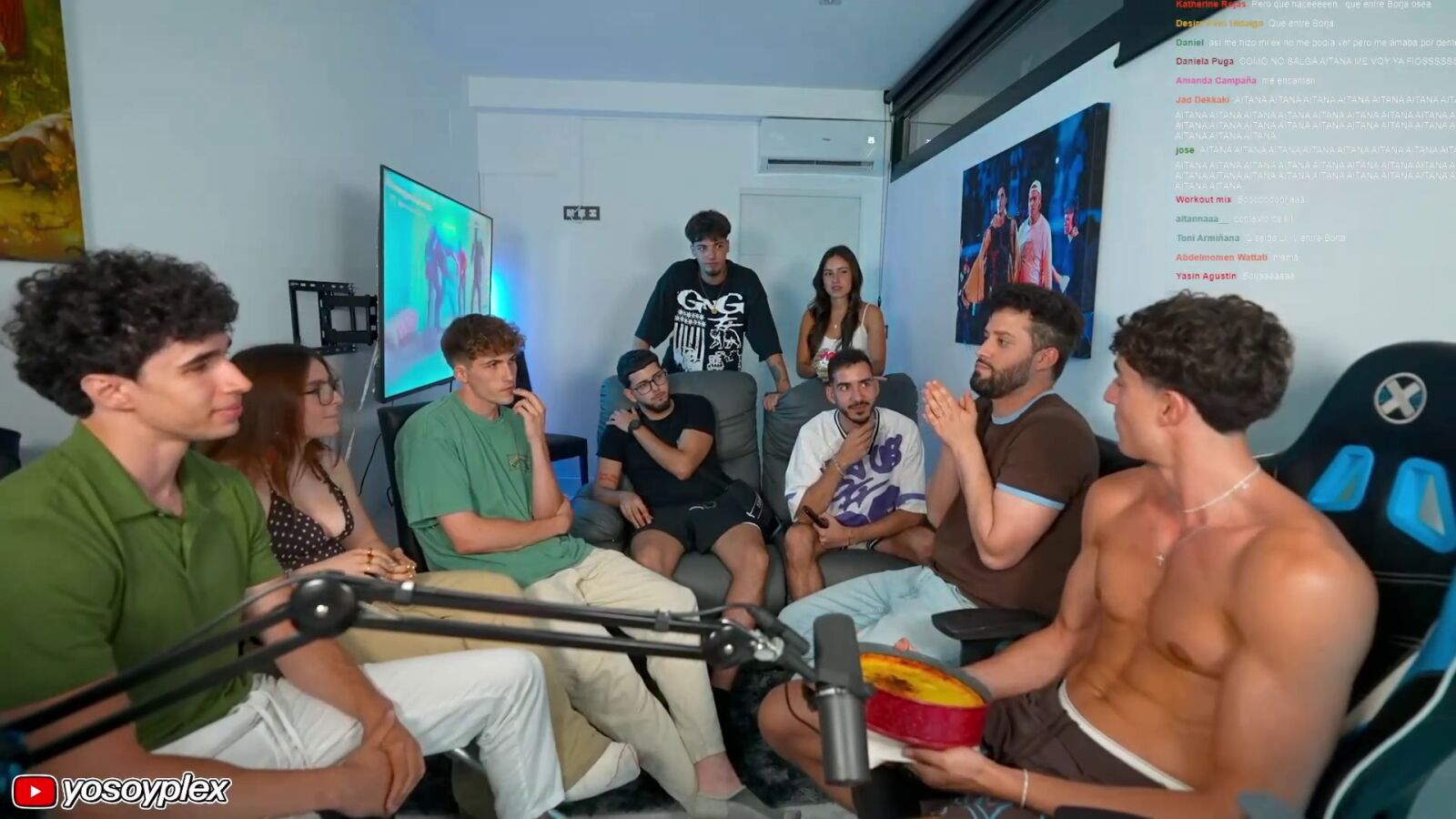 Roro se sincera en el directo de Plex: 