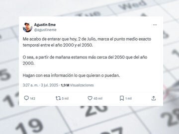 Imagen del tuit viral