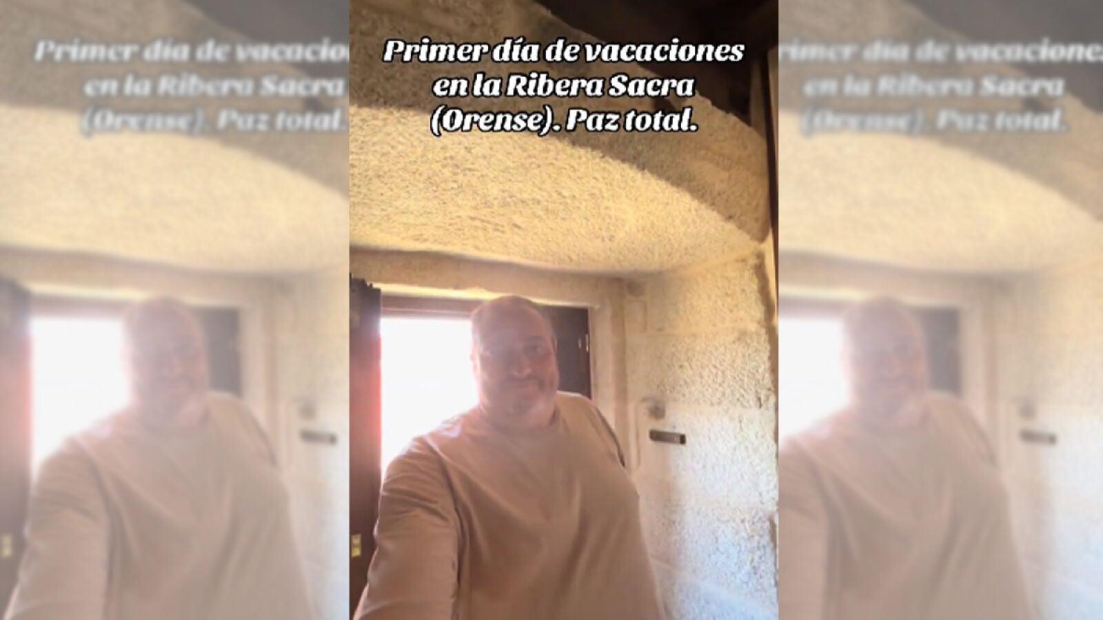 Una pareja se va de viaje a Orense y lo que ve tras la ventana le da un susto de muerte