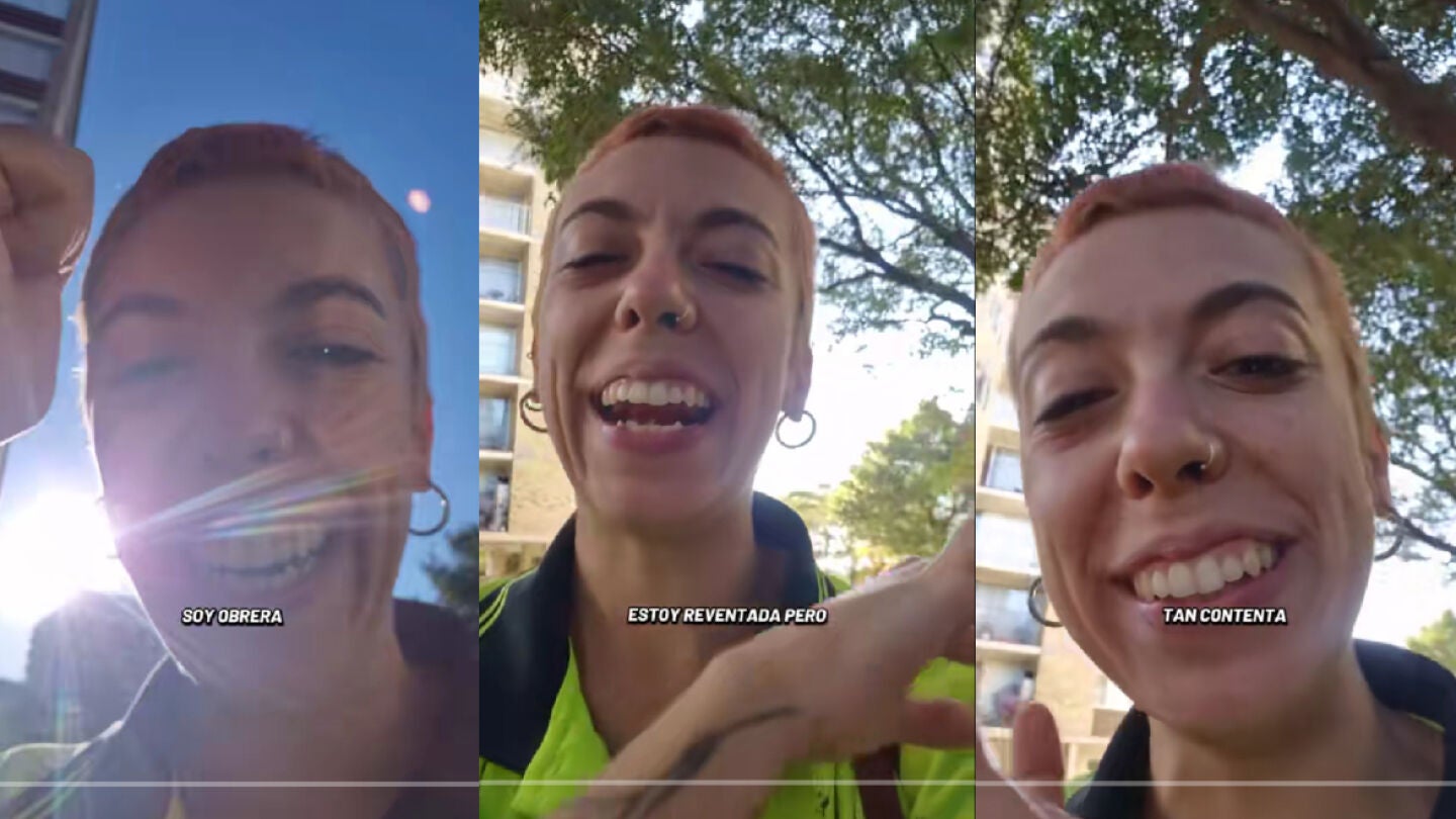 El genial v&iacute;deo de una tiktoker espa&ntilde;ola contando su primer d&iacute;a como obrera en Australia