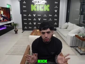 Westcol en un directo en Kick