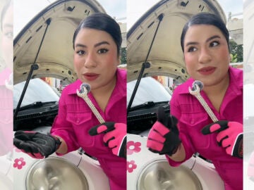 La tiktoker que ense&ntilde;a "mec&aacute;nica para chicas".