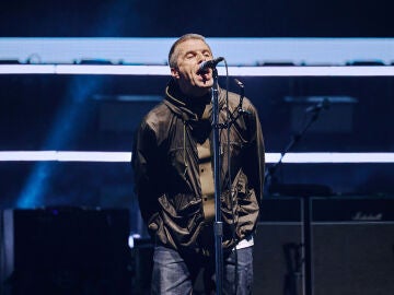 Liam Gallagher en un concierto de Oasis