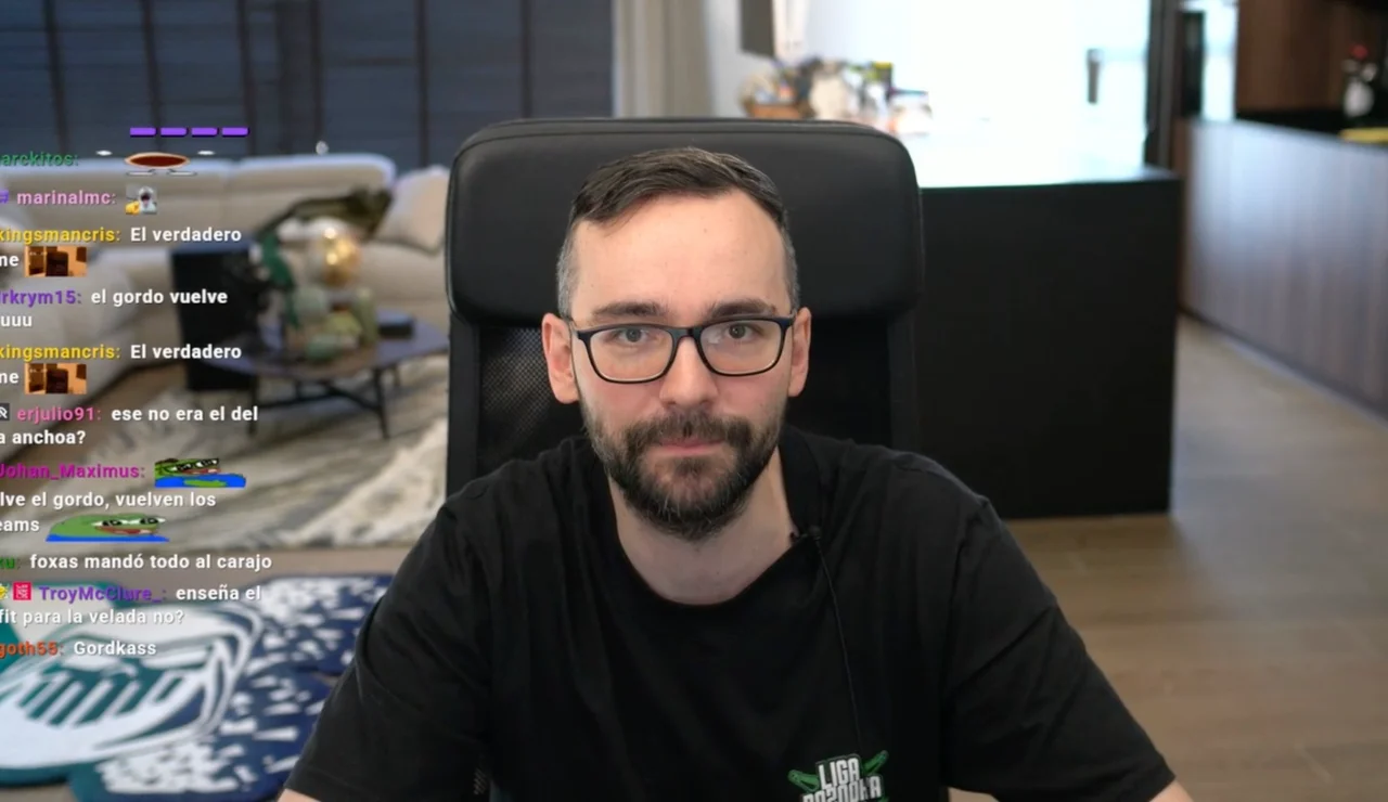 El Xokas en su stream.