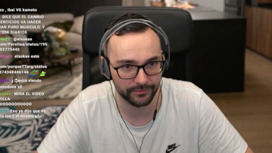 El Xokas en su stream.