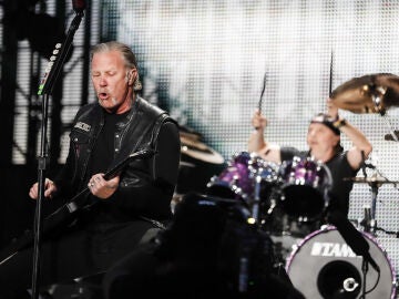 Metallica durante un concierto