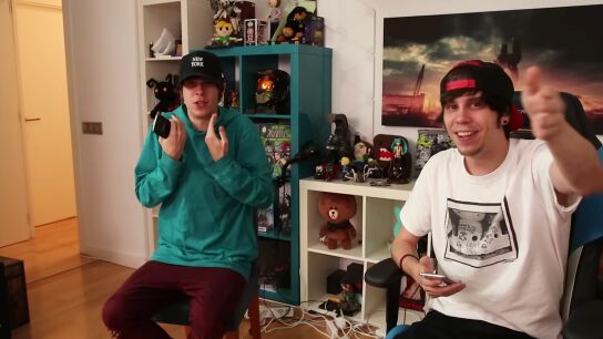 Rubius y su "hermano gemelo"