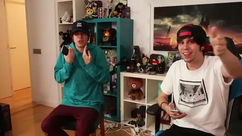 Rubius y su "hermano gemelo" Rubius y su "hermano gemelo"