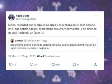 Imagen del tuit viral
