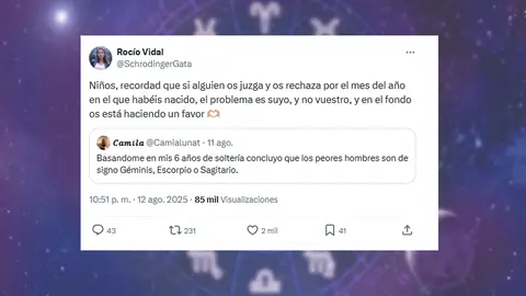 Imagen del tuit viral Imagen del tuit viral