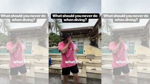 Los riesgos de mantener la respiración bajo el agua cuando se bucea Los riesgos de mantener la respiración bajo el agua cuando se bucea