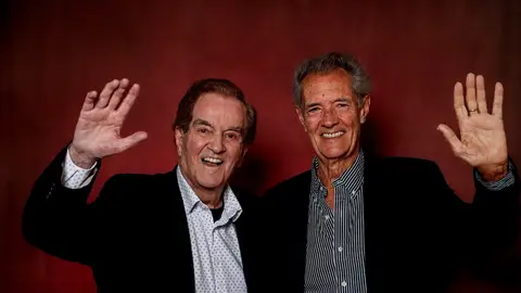 Los integrantes del Dúo Dinámico, Manuel de la Calva y Ramón Arcusa Los integrantes del Dúo Dinámico, Manuel de la Calva y Ramón Arcusa