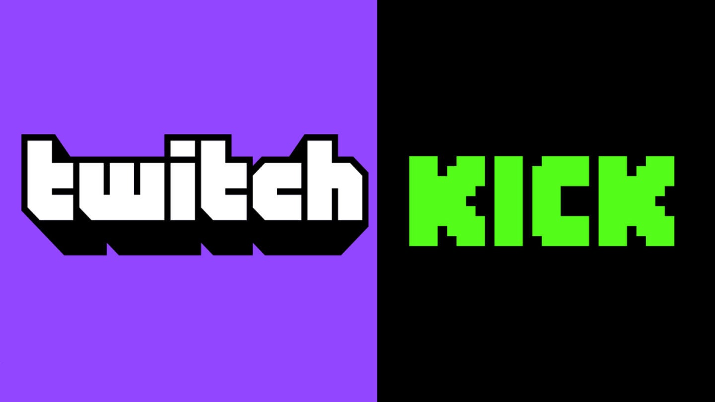 Logos de Twitch y Kick