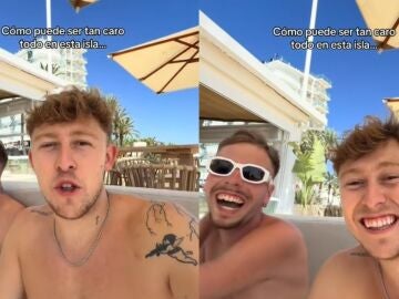 Un influencer cuenta lo que le cobran por tres zumos y una botella de agua en Ibiza