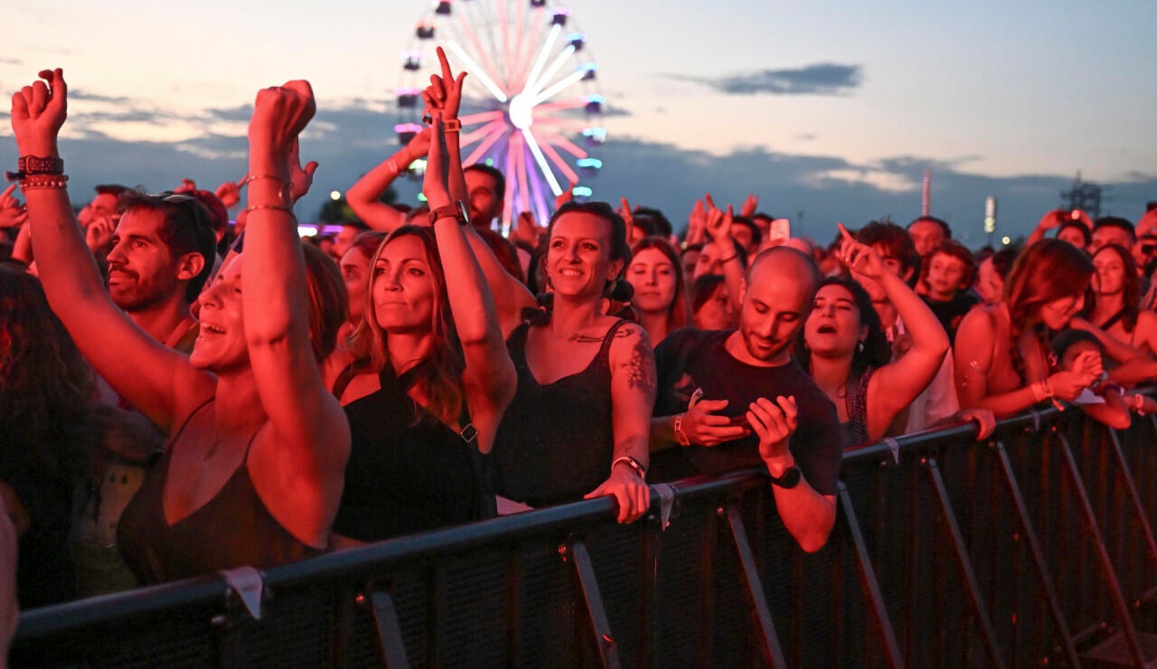 Asistentes a un concierto durante el festival MAD COOL de julio &uacute;ltimo
