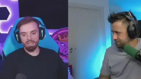 Imagen Auron e Ibai en stream Imagen Auron e Ibai en stream