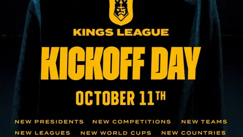Imagen promocional de la Kings League Imagen promocional de la Kings League