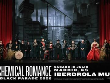 My Chemical Romance dar&aacute; un concierto exclusivo en Madrid de la gira The Black Parade 2026