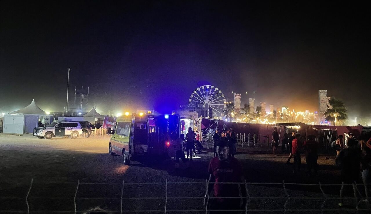 Imagen cedida a Europa Press de los servicios de emegencia en el Medusa Sunbeah Festival