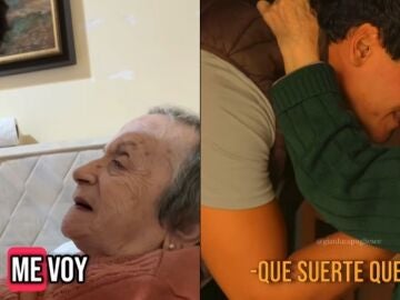 El joven argentino que se despidi&oacute; de su abuela para emigrar a Espa&ntilde;a cumple su promesa