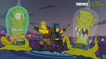 Imagen promocional de Fortnite x Los Simpson Imagen promocional de Fortnite x Los Simpson
