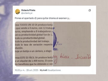 Imagen del tuit viral