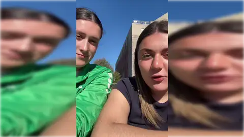 Dos españolas cuentan las preguntas que les hacen en Estados Unidos Dos españolas cuentan las preguntas que les hacen en Estados Unidos