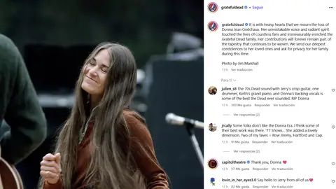 Instagram de @gratefuldead Instagram de @gratefuldead