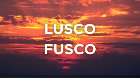 Expresiones gallegas - Lusco fusco