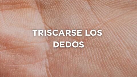 Palabras cántabras - Triscarse los dedos
