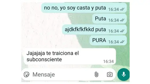 Mensajes de WhatsApp saboteados por el autocorrector Mensajes de WhatsApp saboteados por el autocorrector