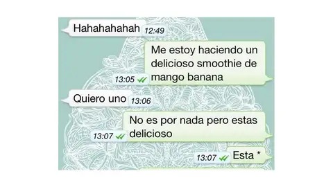 Mensajes de WhatsApp saboteados por el autocorrector Mensajes de WhatsApp saboteados por el autocorrector