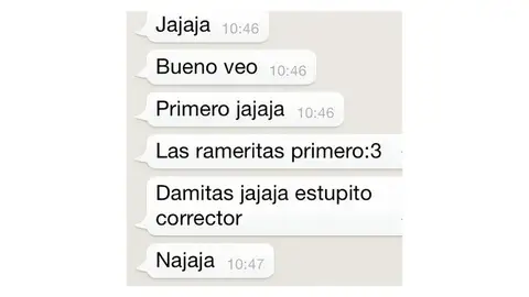 Mensajes de WhatsApp saboteados por el autocorrector Mensajes de WhatsApp saboteados por el autocorrector