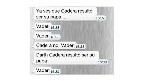 Mensajes de WhatsApp saboteados por el autocorrector Mensajes de WhatsApp saboteados por el autocorrector