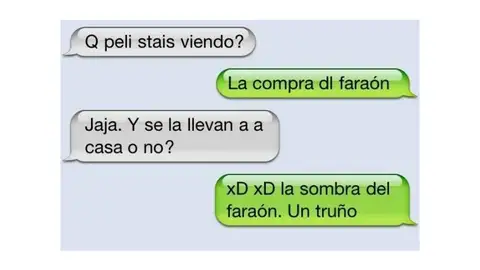 Mensajes de WhatsApp saboteados por el autocorrector Mensajes de WhatsApp saboteados por el autocorrector
