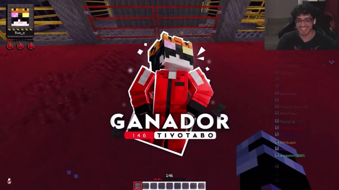 Tivotabo se proclama ganador de los Squid Craft Games 4